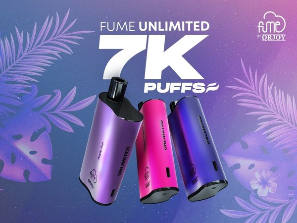 The new Fume Unlimited offers 7,000 puffs of e-liquid and a USB-C charger for virtually endless vape enjoyment.